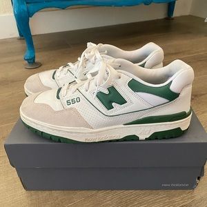 White green NEW BALANCE 550